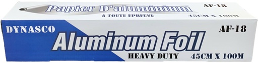 [*78010] AF-18, 45cmx100m 18" Aluminium Foil Heavy (1 PC) Dynasco
