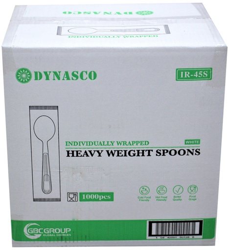 [*76224] IR-45S, Wrapped Heavy Weight Spoons (1000PC) Dynasco