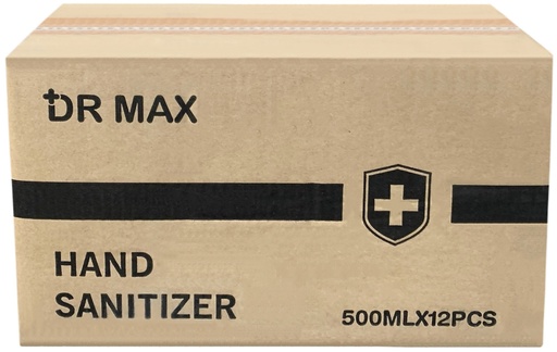 [*71002] Hand Sanitizer (12x500 mL) Dr Max