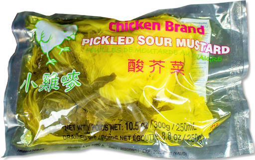 [*67311] Pickled Sour Mustard (300 g) Chicken Brand