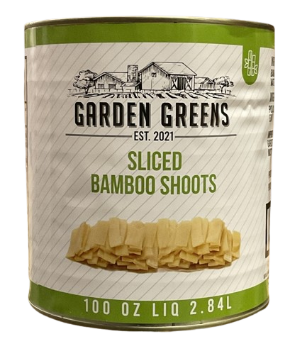 [*66412] Sliced Bamboo Shoots (108 oz) Garden & Greens