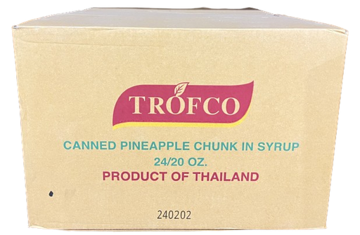 [*66308] Pineapple Chunk in Light Syrup (24x540 mL) Trofco