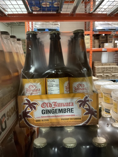 [*61007] Ginger Beer (12x355 mL) Old Jamaica