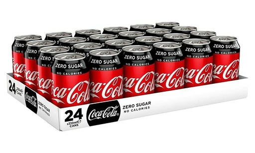 [*61004] Coke - Zero Sugar (24x355 mL) Coca-Cola