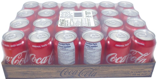 [*61003+8265] Coke - Original Taste (24x355 mL) Coca-Cola