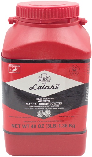 [*58004] Madras Curry Powder (3 lb) Lalah's