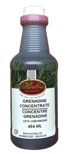[*55820] Grenadine Concentrate (454 mL) Horton