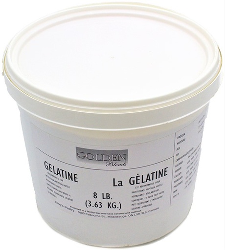 [*55804] Gelatin (8 lb) Golden Blends