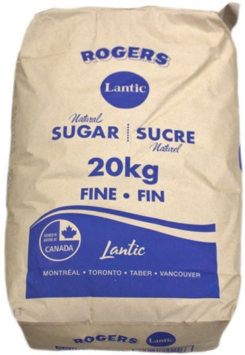 [*55113] Fine Sugar (20 kg) Rogers & Lantic