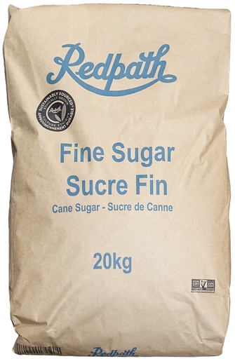 [*55112] Fine Sugar (20 kg) Redpath