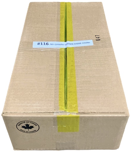 [*55101] 116, Demerara Brown Sugar (12x2 lb) Mr. Goudas