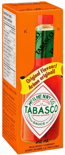 [*54204] Tabasco Pepper Sauce (350 mL) Mc.Ilhenny