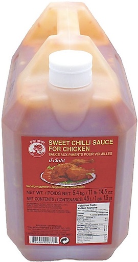 [*53026+7542] Sweet Chilli Sauce for Chicken (4.5 L) Cock Brand