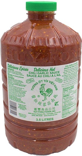 [*53001] Chilli Garlic Sauce (3.5 L) Huy Fong