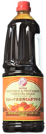 [*52016] Vegetable & Fruit Tonkatsu Sauce (1.8 L) Bull-Dog