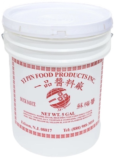 [*51602] Duck Sauce/Plum Sauce (18.9 L) Yipin