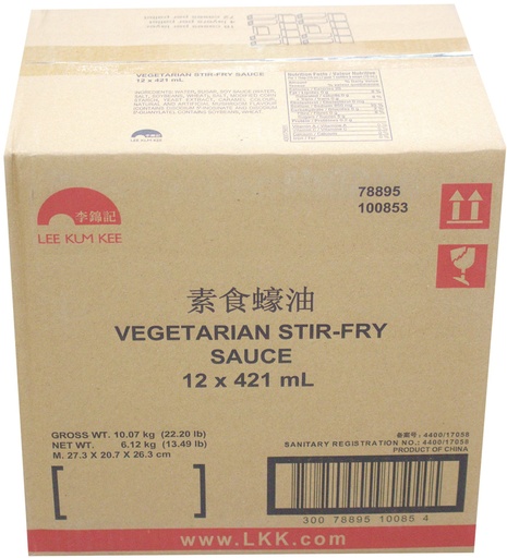 [*51406] Vegetarian Stir-Fry Sauce (12x421 mL) LKK