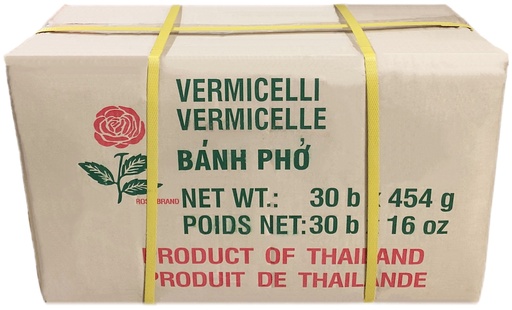 [*48206+6166] 10mm Vermicelli Rice Stick (30x454 g) Rose Brand