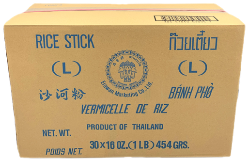 [*48202] (L) Vermicelli Rice Stick (30x454 g) Erawan