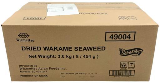 [*47002] Cut Wakame/Dried Seaweed, 49004 (454 g) Shirakiku