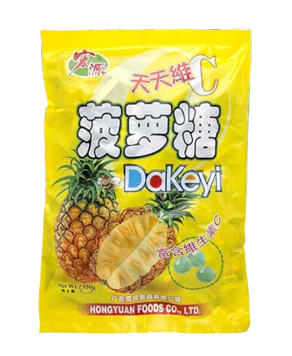 [*45005] Pineapple Candy (30x350G) Hong Yuan