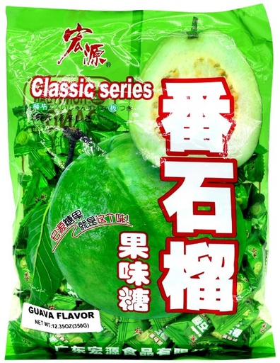 [*45003] Guava Candy (30x350 g) Hong Yuan