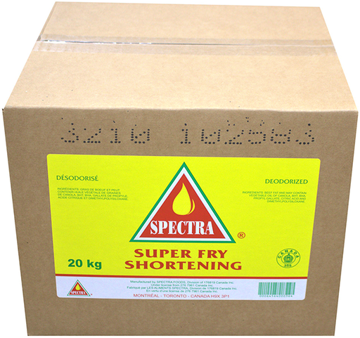 [*43306] Super Fry Shortening Lard (20 kg) Spectra