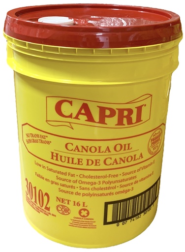 [*43201+7103] 30102, Pail Canola Oil (16 L) Capri