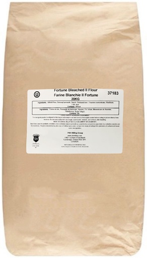 [*41104] 37183, Fortune Bleached II Flour (20 kg) P&H Milling