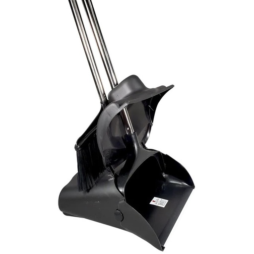 [*73010] BRM020, Black Lobby Dustpan/Broom Set (1 SET) Spartano
