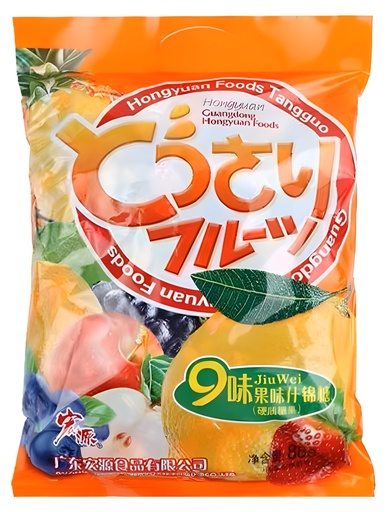 [*45009] Assorted Hard Candy (30x350 g) Hong Yuan