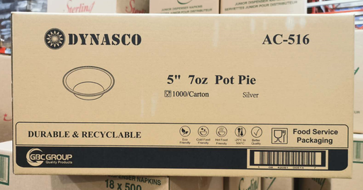 [*82039+1627] AC-516, 5” 7oz Pot Pie (1000 PC) Dynasco