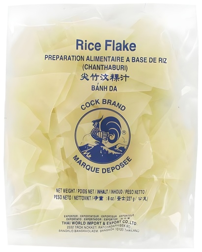[*47054] Rice Flakes (227 g) Cock Brand