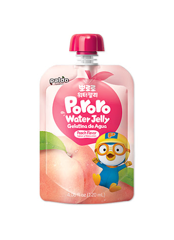 [*64014] @SP Pororo Water Jelly Drink Peach (40x120 mL) Paldo