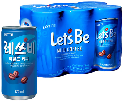 [*65110] Let's Be Mild Coffee (30x175ml) Lotte