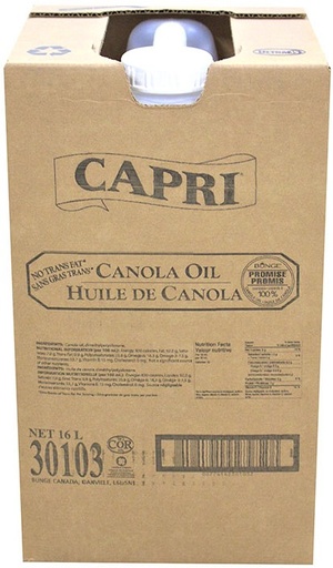 [*43202+7104] 30103, Box Canola Oil (16 L) Capri