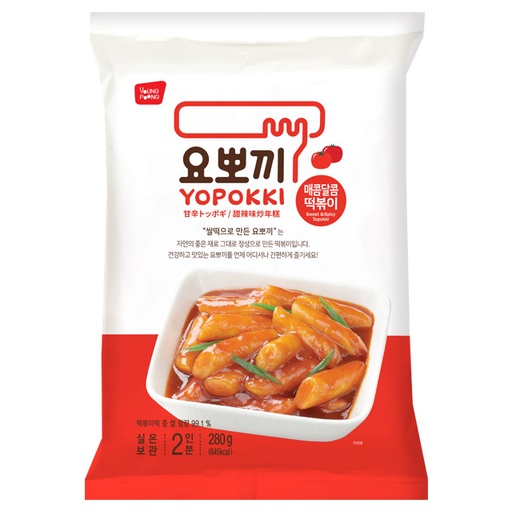 [*47081] Sweet & Spicy Pouch Tokokki (24x280g) Yopokki