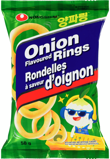 [*47086] Onion Rings (20x50 g) Nongshim