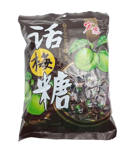 [*45011] Dried Plum Candy (30x350 g) Hong Yuan